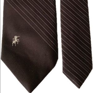 Bronzini Vintage Silk Blend Tie Striped